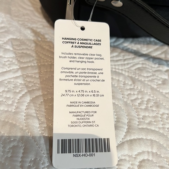 NUDESTIX HANGING COSMETIC CASE, NWT - Picture 15 of 16